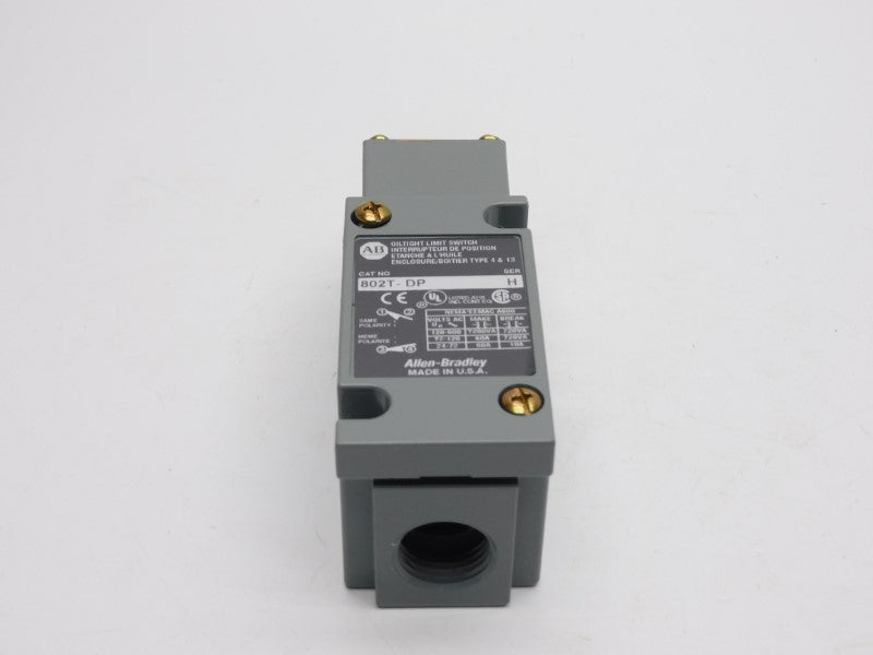 ALLEN BRADLEY 802T-DP SER. H 120-600V 60A (WH) NSMP