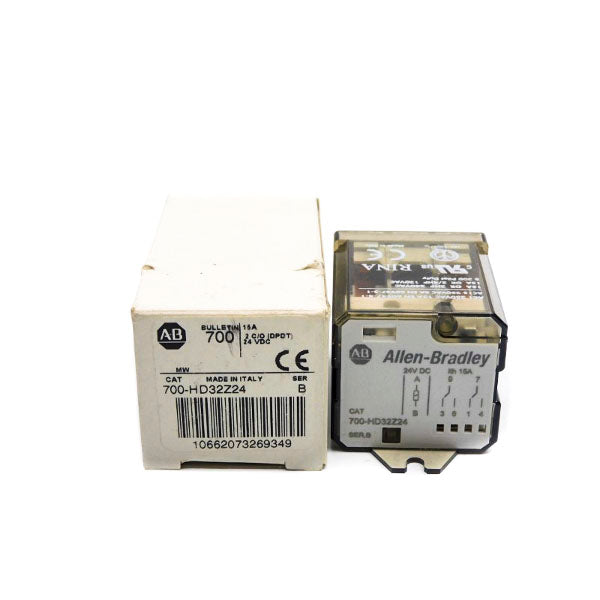 ALLEN BRADLEY 700-HD32Z24 SER. B 24VDC 15A (WH) NSMP