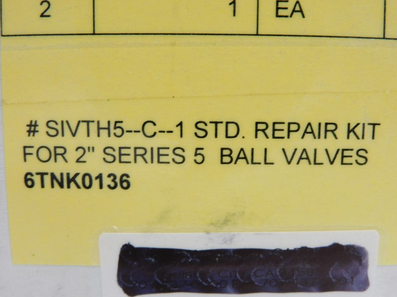 SPARE PART KIT SIVTH5--C--1 2" NSMP