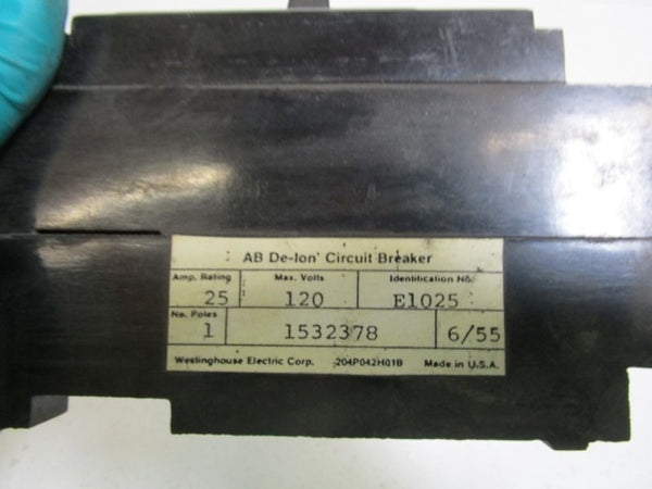 WESTINGHOUSE CIRCUIT BREAKER E1025 NSNP