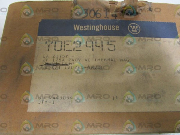 WESTINGHOUSE CIRCUIT BREAKER 70E2945 NSMP