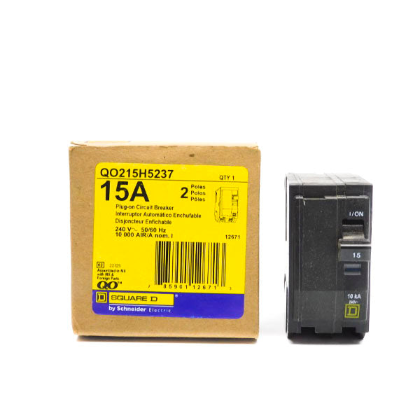 SQUARE D QO215H5237 240V 15A NSMP