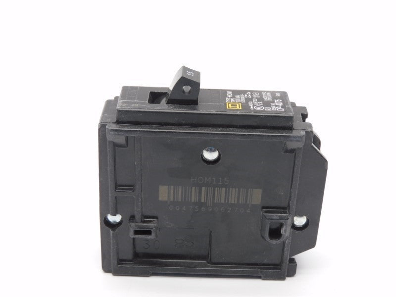 SQUARE D HOM115CP 120/240VAC 15A NSNP