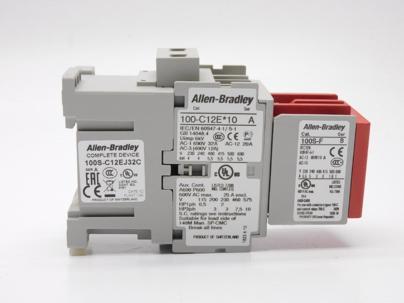 ALLEN BRADLEY 100S-C12EJ32C SER. A 24VDC 32A (BR/WH) NSMP