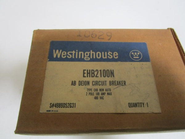 WESTINGHOUSE EHB2100N CIRCUIT BREAKER NSMP