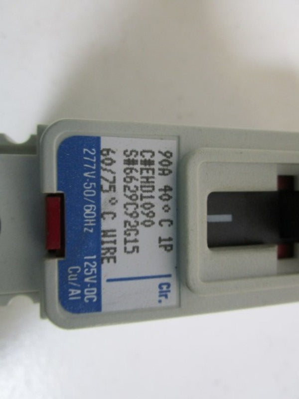 CUTLER-HAMMER CIRCUIT BREAKER EHD1090  NSMP