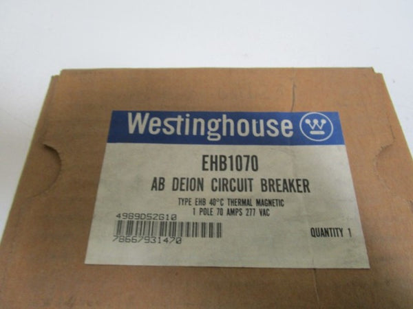 WESTINGHOUSE CIRCUIT BREAKER EHB1070 NSMP