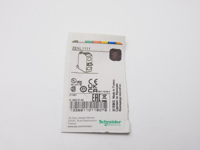 SCHNEIDER ELECTRIC ZENL1111 240V 3A NSNP