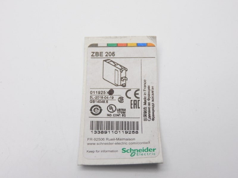 SCHNEIDER ELECTRIC ZBE-205 240V 3A NSNP