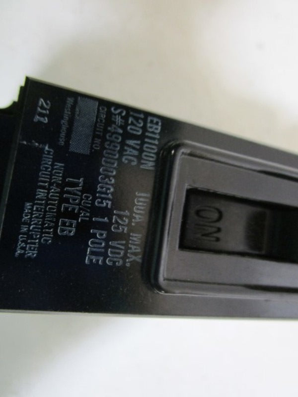 WESTINGHOUSE CIRCUIT BREAKER EB1100N NSMP