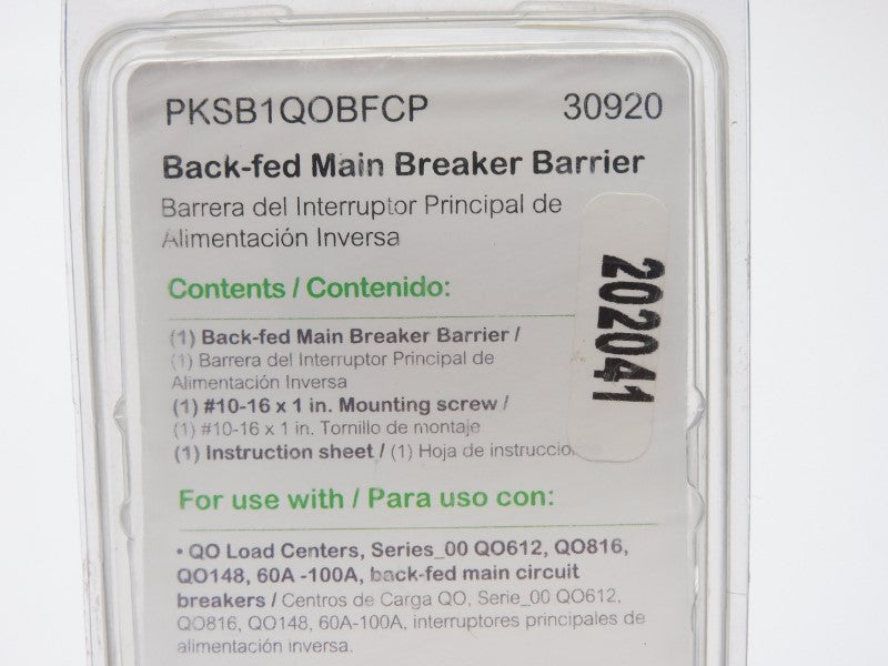SQUARE D PKSB1QOBFCP NSMP