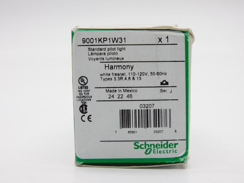 SCHNEIDER ELECTRIC 9001KP1W31 SER. J 110-120V NSMP