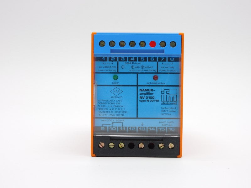 IFM EFECTOR N00110 120VAC NSNP