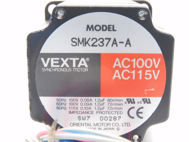 ORIENTAL MOTOR SMK237A-A 115VAC 0.10A NSNP