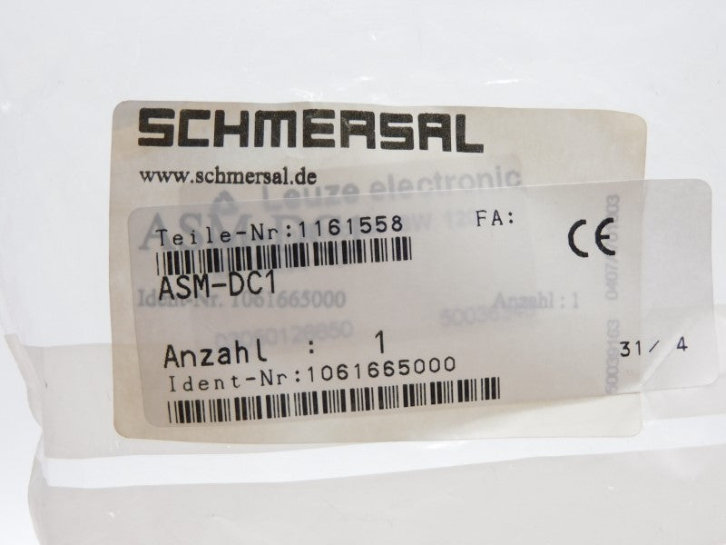 SCHMERSAL ASM-DC1 1161558 NSMP