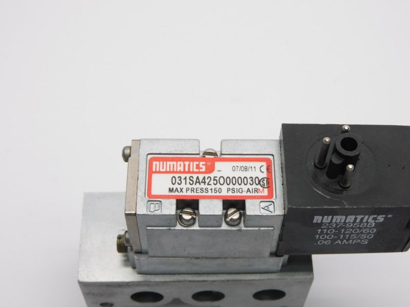 NUMATICS 031SA425O000030 100-115/110-120V .06A 150PSI NSNP