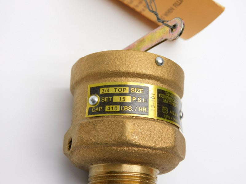 CONBRACO 13-101-08 15PSI 3/4" NSMP