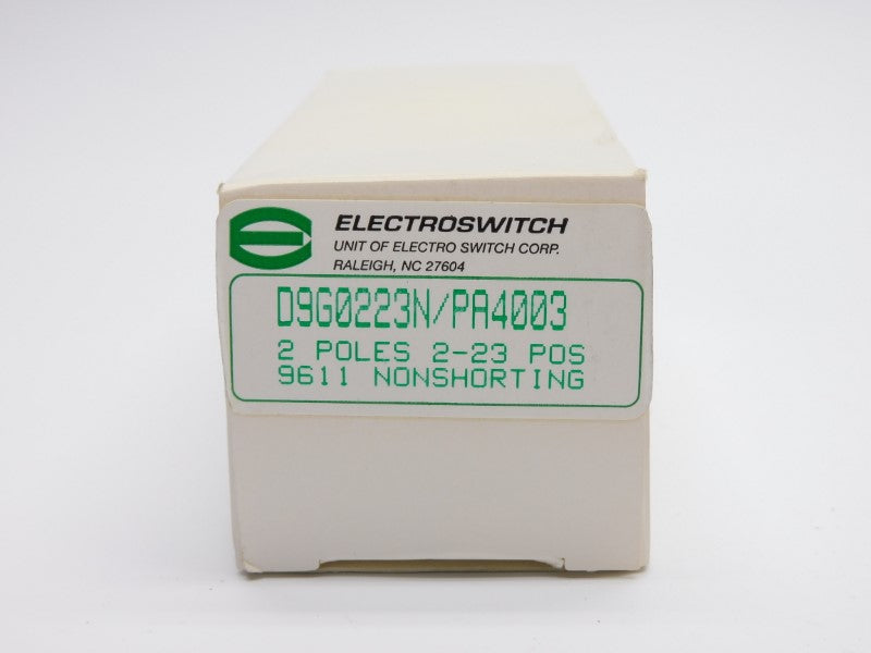 ELECTROSWITCH D9G0223N/PA4003 NSMP