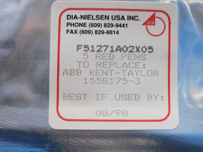DIA-NIELSEN F51271A02X05 (PKG OF 5) NSMP