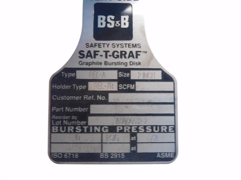 BS&B Q 10PSI 2" NSNP