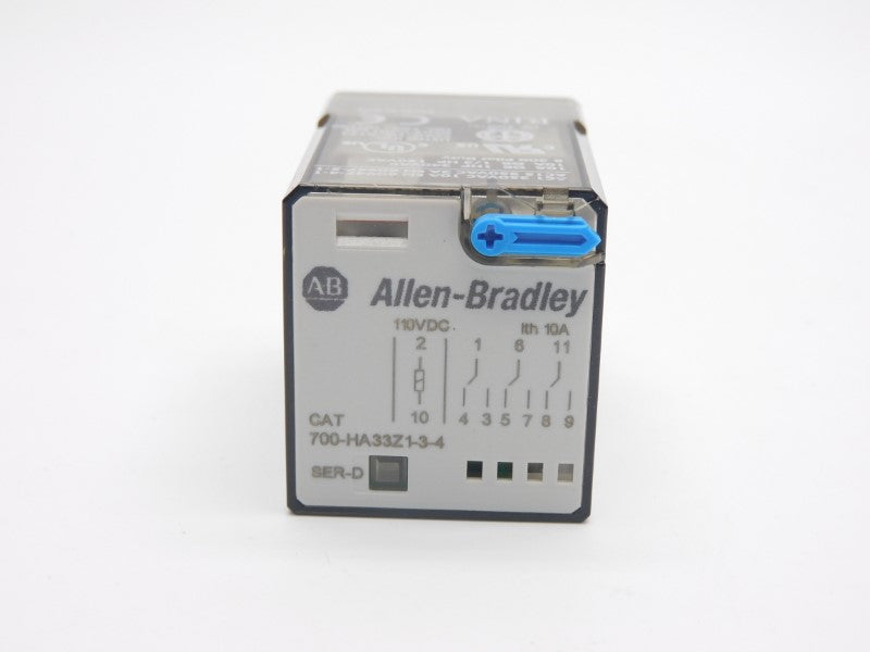 ALLEN BRADLEY 700-HA33Z1-3-4 SER. D 110VDC 10A NSNP
