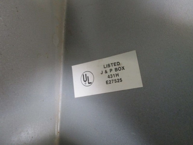 J & P BOX  8X8X4 431H UNMP