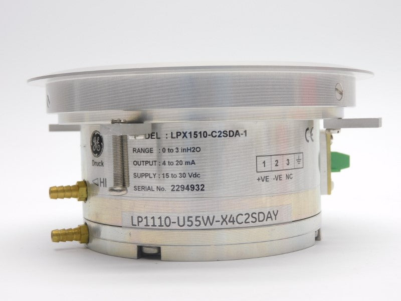 GENERAL ELECTRIC LPX1510-C2SDA-1 LP1110-U55W-X4C2SDAY 15-30VDC 0-3"H2O NSNP