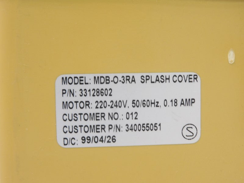 DEPEND-O-DRAIN MDB-O-3RA 33128602 220-240V 0.18A NSNP