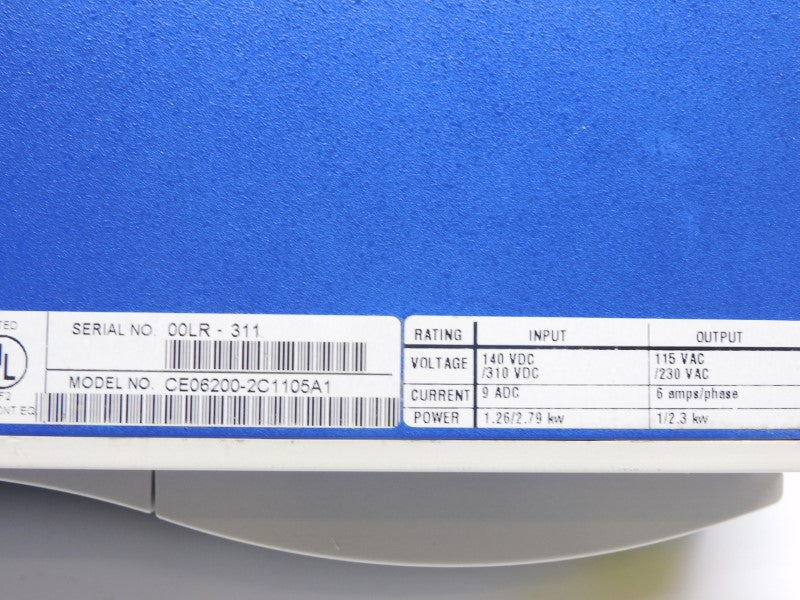 KOLLMORGEN CE06200-2C1105A1 140/310VDC 6A NSNP