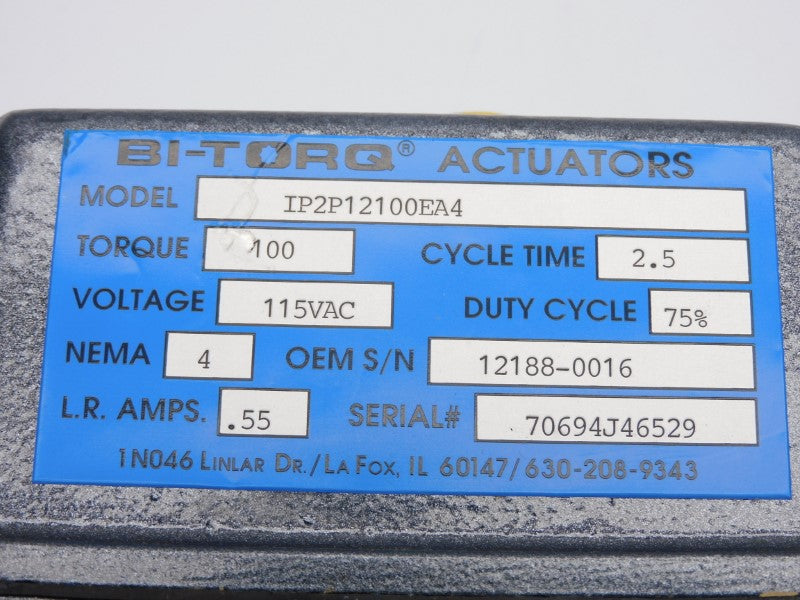 BI-TORQ IP2P12100EA4 115VAC .55A NSNP