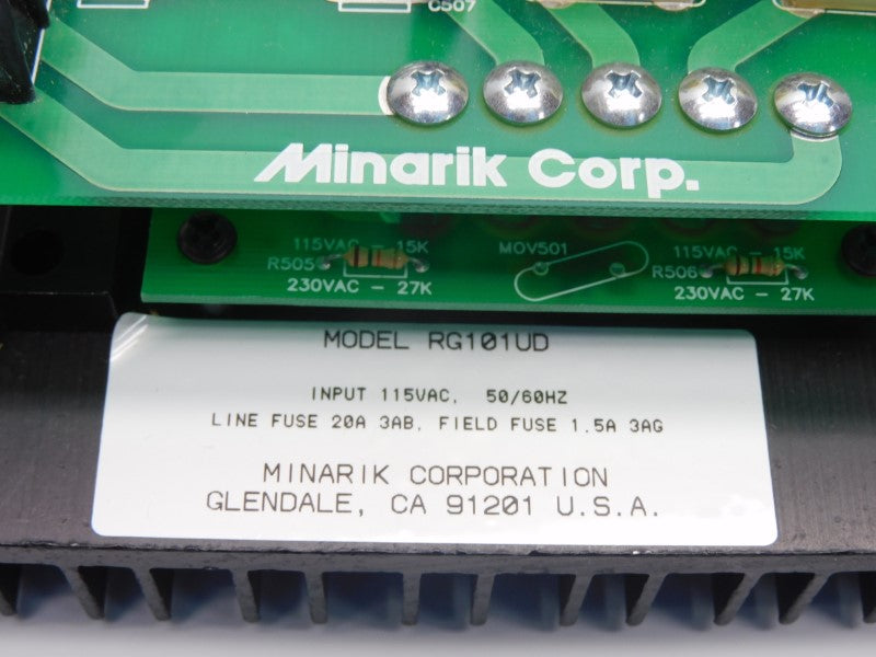 MINARIK RG101UD 115VAC 20A NSNP