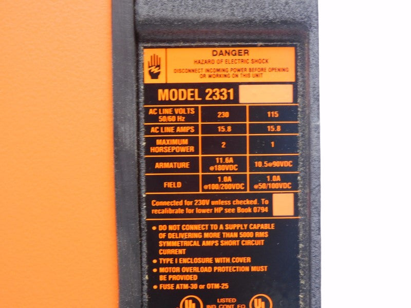 FINCOR 2331 230V 15.8A NSNP