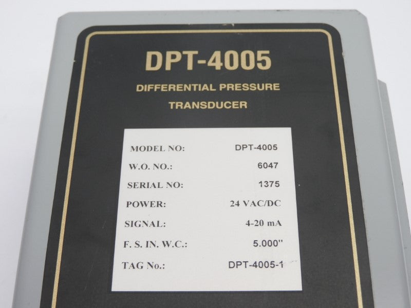PCI DPT-4005 24VAC/DC NSNP