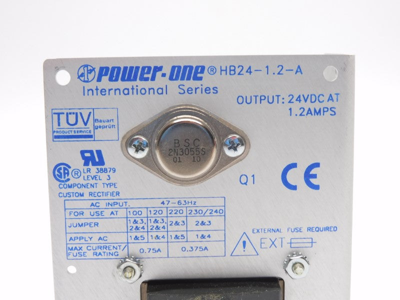 POWER-ONE HB24-1.2-A 24VDC 1.2A NSMP