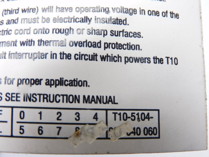 MAGNETROL T10-5104-040 120VAC 10A (A PICTURED) NSNP