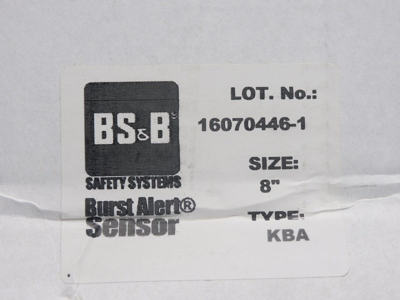 BS&B KBA 8" NSMP