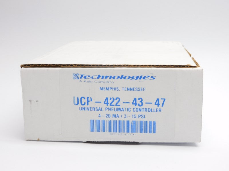 RE TECHNOLOGIES UCP-422-43-47 24VDC 3-15PSI NSMP