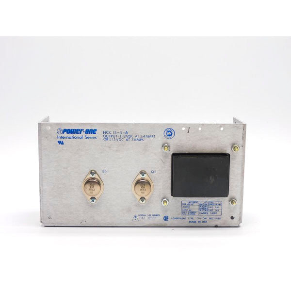 POWER-ONE HCC15-3-A 15VDC 3.4A UNMP