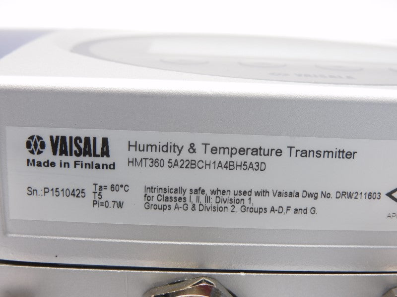 VAISALA HMT3605AA22BCH1A4BH5A3D NSMP