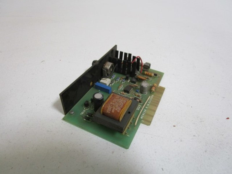 MERCER CONTROL BOARD 033X056 UNMP