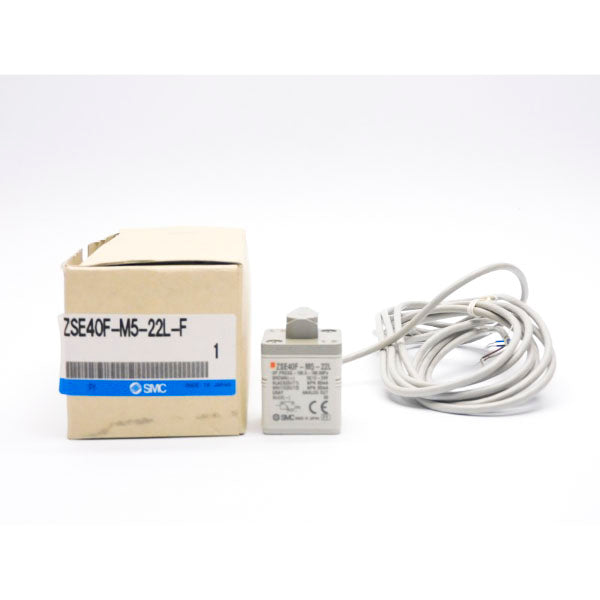 SMC ZSE40F-M5-22L-F 12-24VDC NSMP