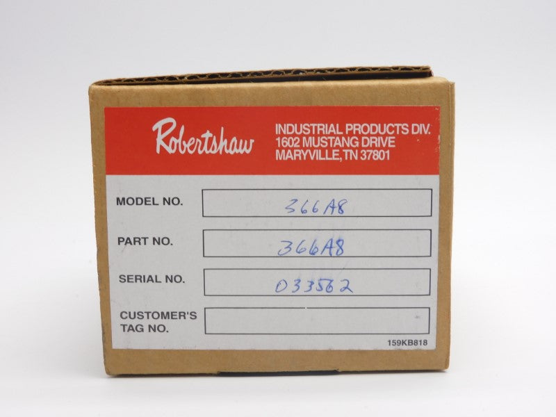 ROBERTSHAW 366-A8 120VAC 0.3A NSMP