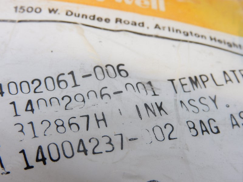 HONEYWELL 312867H NSNP