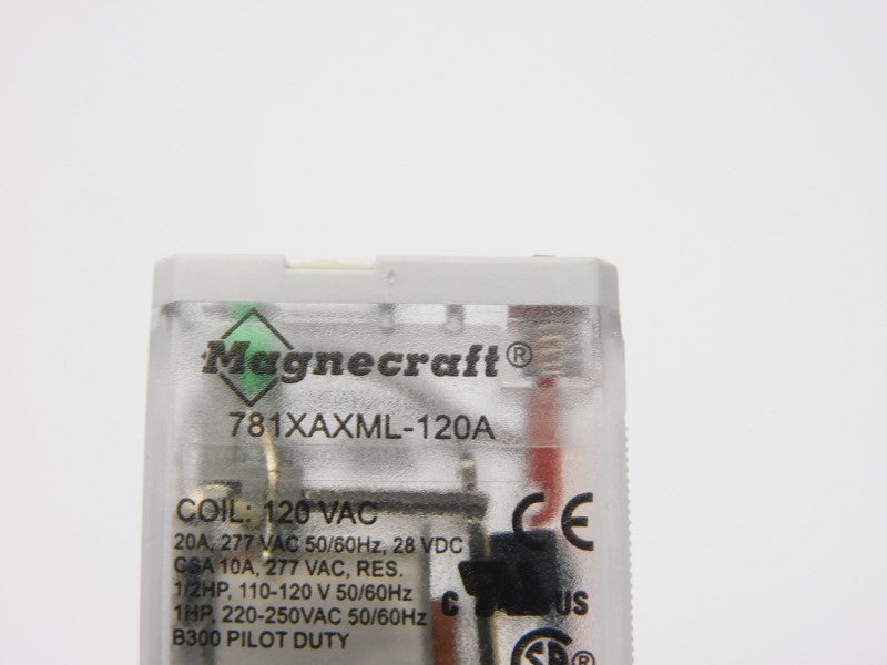 MAGNECRAFT 781XAXML-120A 120VAC 20A NSNP