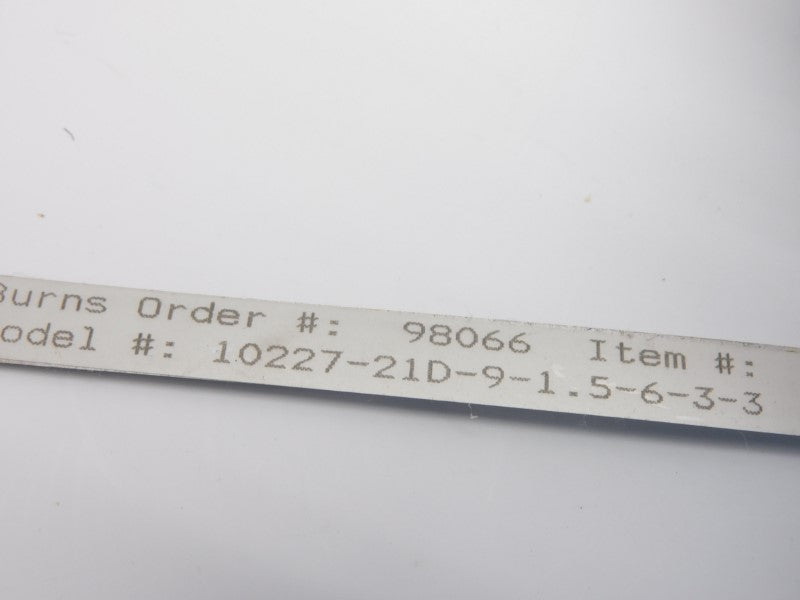 BURNS 10227-21D-9-1.5-6-3-3 NSNP
