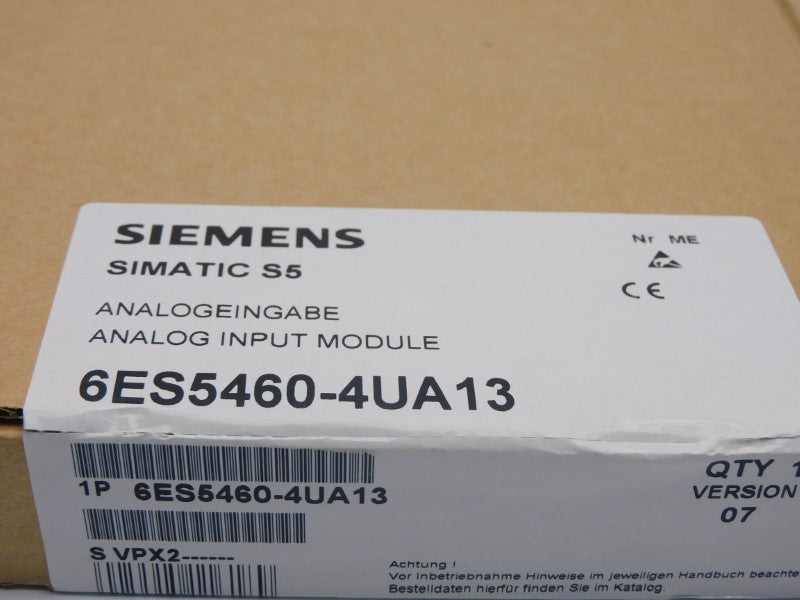 SIEMENS 6ES5460-4UA13 F/W 07 NSFS
