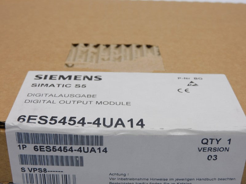SIEMENS 6ES5454-4UA14 F/W 03 NSFS