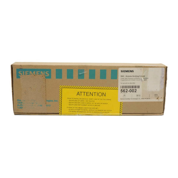 SIEMENS 562-002 F/W 08 NSFS