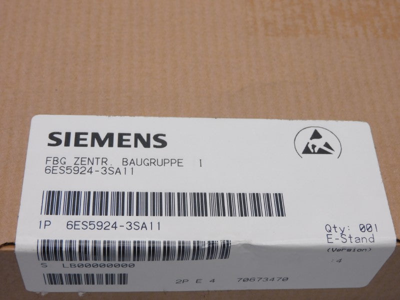SIEMENS 6ES5924-3SA11 F/W 4 NSFS
