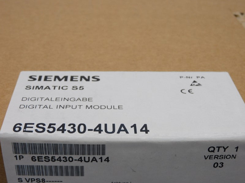 SIEMENS 6ES5430-4UA14 F/W 03 NSFS